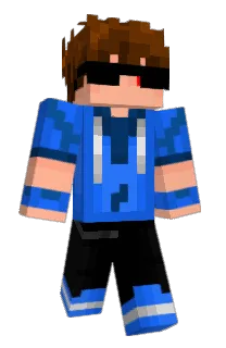 Front of Fearzera's skin
