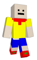 ponfler's Minecraft skin wearing the Migrator cape