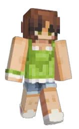Slim Minecraft skin