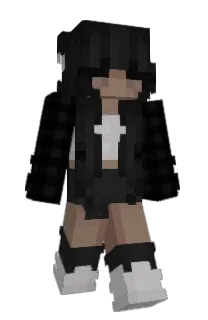 Front of audriey's skin