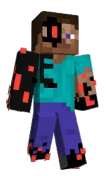 chreepergang's Minecraft skin wearing the Aurora cape