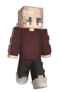 Front of Grandison's skin