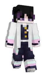 porcelain and concrete Minecraft skin — Slim model — first worn by _JaRKeeY_