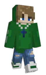 Jenrall's Minecraft skin wearing the Crafter cape