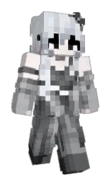 mystic and athens gray Minecraft skin — Classic model — first worn by JonnyZaMonkey