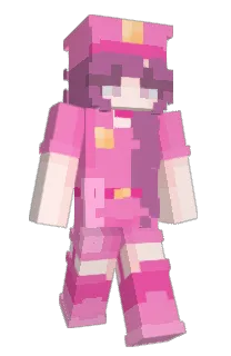 Front of bluora's skin