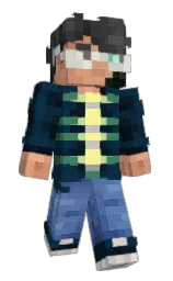 Padyks's Minecraft skin wearing the Twisted cape