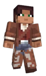 quincy and ironstone Minecraft skin — Classic model — first worn by kyroisstupid