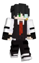 whisper and thunder Minecraft skin — Classic model — first worn by sixdayvibes