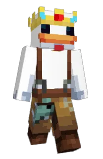 Front of thegert's skin
