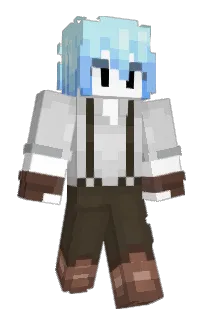 Front of Adrochiro's skin