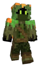 Back of Quigzerz's skin