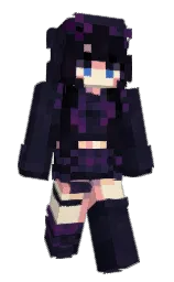 WZLYH's Minecraft skin wearing the Migrator cape