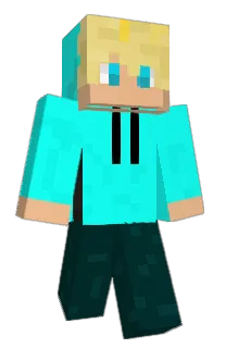 Front of Tluff's skin