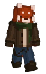 Areanan's Minecraft skin wearing the Migrator cape
