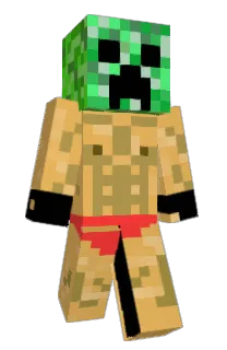 Front of Minecraft skin