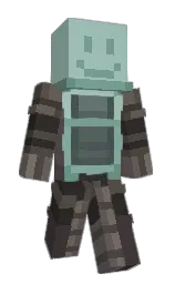 Orcyu's Minecraft skin wearing the Minecraft Experience cape