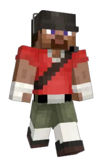 Front of 4trk's skin