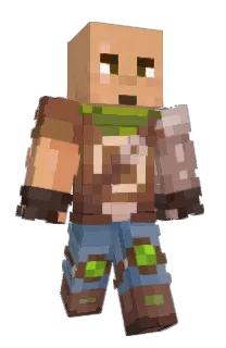 Front of Fit's skin