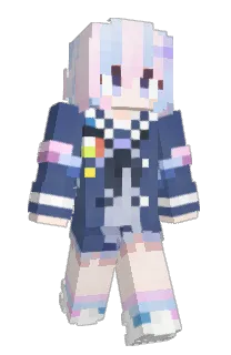 Front of CalCobalt's skin