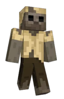 Front of Husk's skin