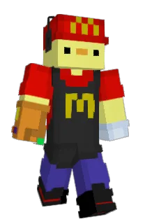 Front of Minecraft skin