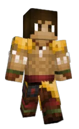 LaffyWacky's Minecraft skin wearing the Migrator cape