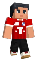 tacao and guardsman red Minecraft skin — Classic model — first worn by Meuki