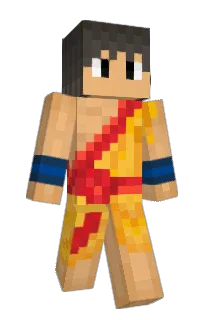 Front of Minecraft skin
