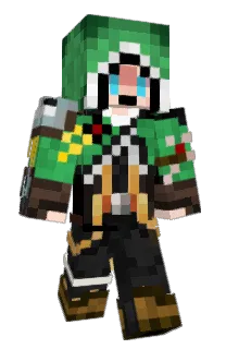 Front of Minecraft skin