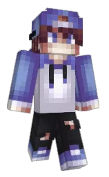 RamuneMC's Minecraft skin wearing the Migrator cape