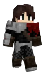 gray and night rider Minecraft skin — Slim model — first worn by Bee_Shroom1
