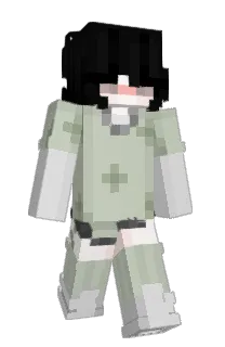 Front of Minecraft skin