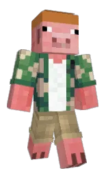 copper and plantation Minecraft skin — Classic model — first worn by TheVirgoScout