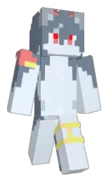 Tieria_0009's Minecraft skin wearing the Migrator cape