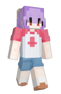 Front of cloosy's skin
