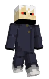 Lewcifer_'s Minecraft skin wearing the Migrator cape