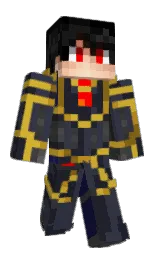Blzinite's Minecraft skin wearing the 15th Anniversary cape