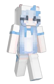 Front of Trabadia's skin