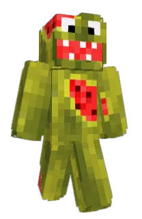 Front of TemTan's skin