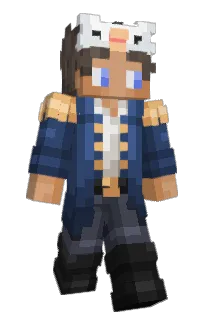 Front of Loursblan's skin