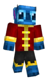 Ryley's Minecraft skin wearing the Home cape