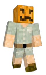 tangerine and tree poppy Minecraft skin — Classic model — first worn by Poseidon10010311