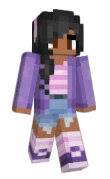Slim Minecraft skin
