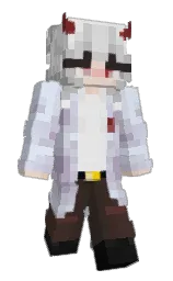 gray suit and chatelle Minecraft skin — Slim model — first worn by DanipeR_