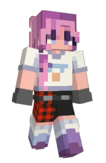 Front of Papereat's skin