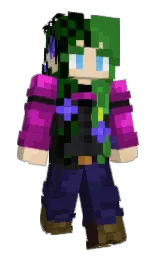 haiti and disco Minecraft skin — Slim model — first worn by QueenPanda16