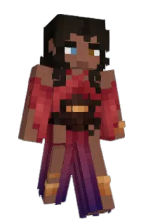 Front of Khimry's skin