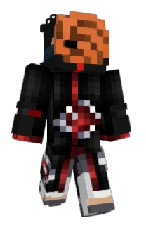 Front of ScroFear's skin