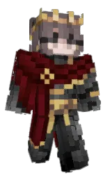 rebel and sepia black Minecraft skin — Classic model — first worn by sonicc_xx